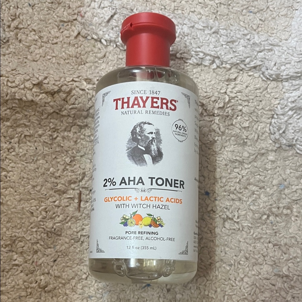Thayers 2% AHA Toner with Red Cap
